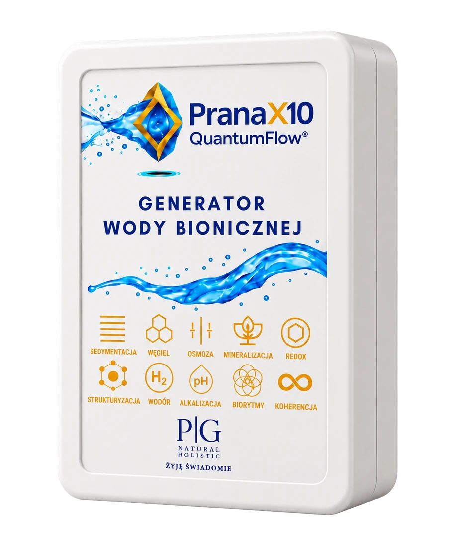 Generator wody bionicznej PranaX10 QuantumFlow®